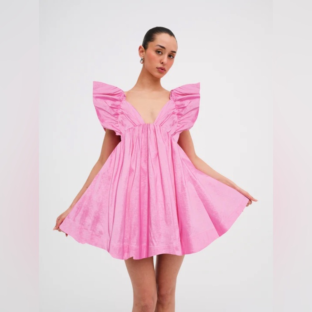 NWOT For Love & Lemons Clementine Mini Dress